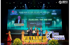 TS.BS.CK2 Trà Anh Duy – “Doanh Nhân Trí Thức Tiêu Biểu Việt Nam 2025”: Sự Ghi Nhận Cho Một Nỗ Lực Bền Bỉ